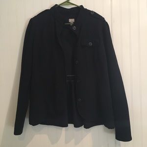 Converse lightweight button down coat
